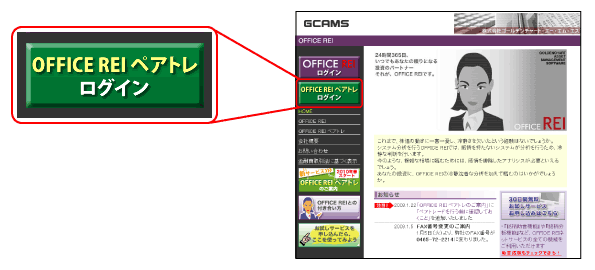 ����T�C�g�ւ̃��O�C�����@